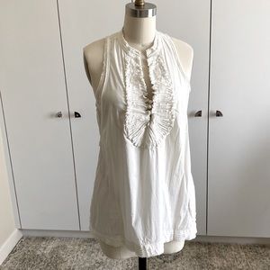 BCBG MAXAZARIA sleeveless cotton top XS